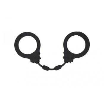 Kajdanki-Silicone Handcuffs Party Hard Suppression Black