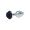 Plug-Jewellery Silver PLUG ROSE- Black