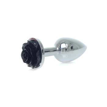 Plug-Jewellery Silver PLUG ROSE- Black