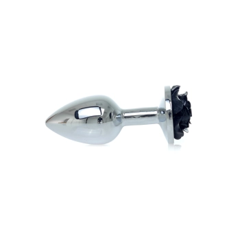 Plug-Jewellery Silver PLUG ROSE- Black