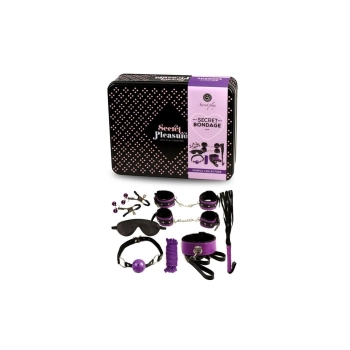 Secret Bondage - Set 8 pcs Purple & Black