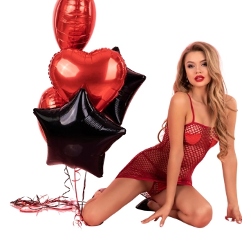 Seksowna sukienka Corsetti Sensual Heart S/M