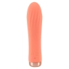 Peachy Mini Ribbed Vibrator