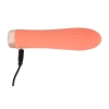 Peachy Mini Ribbed Vibrator