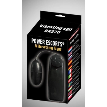 Jajko/Vibr-Vibrating Bullet Black Multi Speed