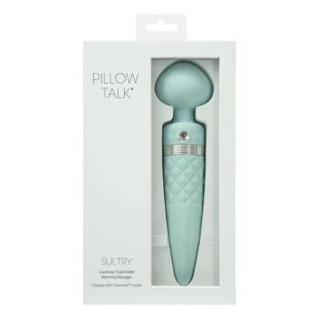 Pillow Talk - Sultry Wand Massager Teal