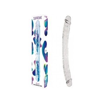 Długie podwójne dildo do sexu lesbijskiego 38,5 cm