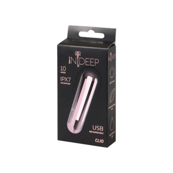 Wibrator-Rechargeable vibrating Bullet Indeep Clio Pink