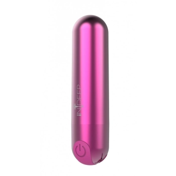 Wibrator-Rechargeable vibrating Bullet Indeep Magenta