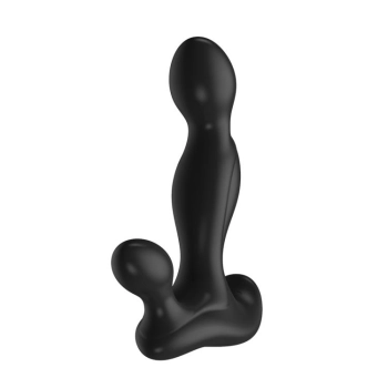 Plug/wibr-Prostate Massager With Remote Control Black