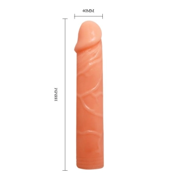 Dildo elastyczne giętkie realistyczny wygląd 19 cm