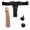 Strap-on elastyczne dildo realistyczny penis 19 cm