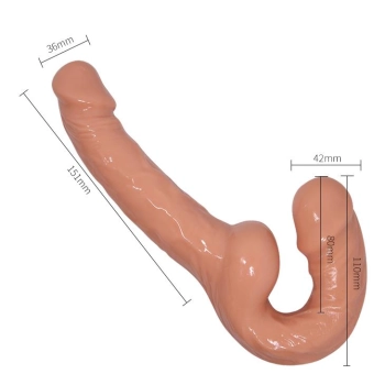 Podwójne dildo realistyczny wygląd idealne dla par