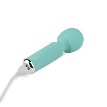 Mini Vibe Wand Vibrator - Aqua