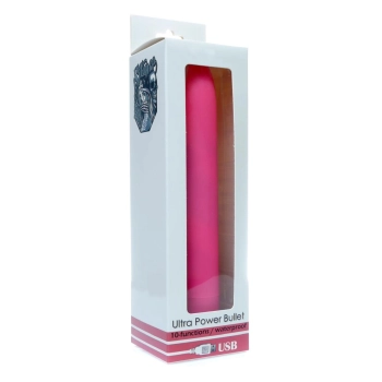 Ultra Power Bullet USB 10 functions Matte Pink