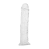 Przezroczysty penis żylasty trzon wodoodporny 20cm