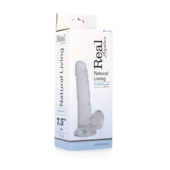 Silikonowe grube dildo z mocną przyssawką 19,5 cm