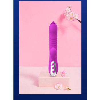 Wibrator-Fairy USB 3 functions of thrusting / 20 vibrations -Purple