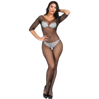 Bodystocking otwarte z kuszącą dziurką sexy S/L