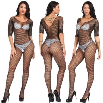 Bodystocking otwarte z kuszącą dziurką sexy S/L