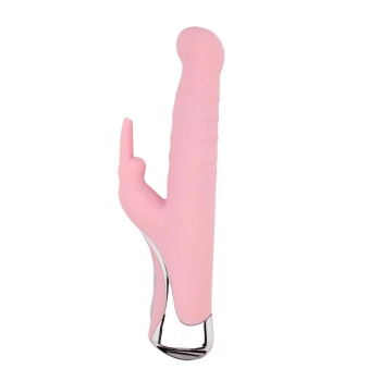 Wibrator królik rotacja sex masażer 10 trybów 24cm