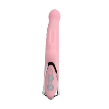 Wibrator królik rotacja sex masażer 10 trybów 24cm