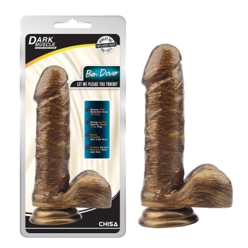 Dildo realistyczne członek jądram przyssawka 19 cm