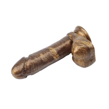 Dildo realistyczne członek jądram przyssawka 19 cm