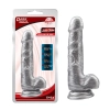 Dildo realistyczne jak penis przyssawka jądra 19cm