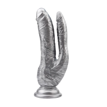 Dildo podwójna penetracja analne waginalne 19cm