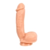 Duże dildo gruby członek przyssawka jądra sex 22cm