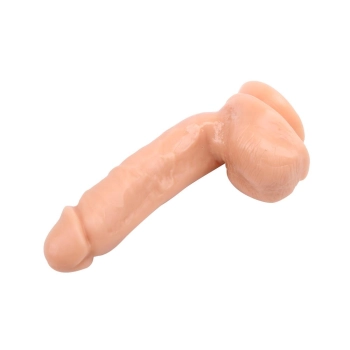 Duże dildo gruby członek przyssawka jądra sex 22cm