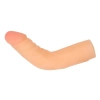 Realistyczne giętkie dildo z kręgosłupem 17cm