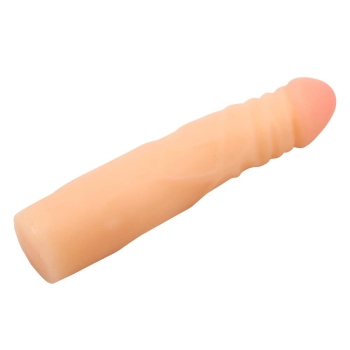 Realistyczne giętkie dildo z kręgosłupem 17cm