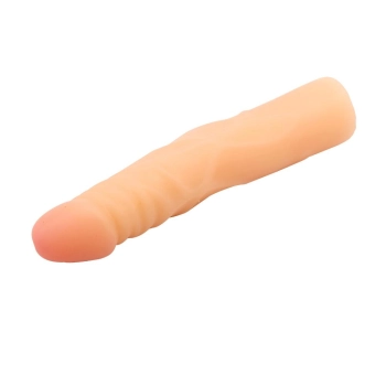 Realistyczne giętkie dildo z kręgosłupem 17cm