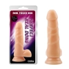 Dildo z jądrami penis realistyczny przyssawka 19cm