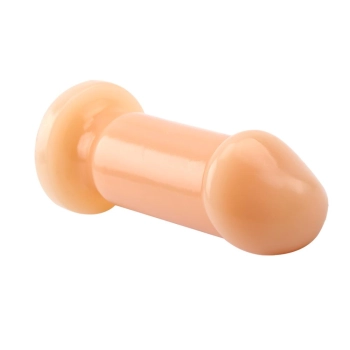 Realistyczna zatyczka analna korek penis mały 9cm