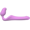 Wodoodporny strap -on dildo silikonowe 18,4 cm