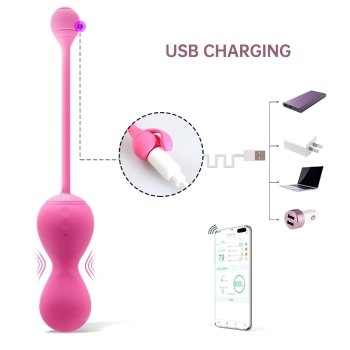 Kulki Kegla - Smart Kegel Master Balls Pink