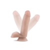 Duży miękki realistyczny penis z przyssawką 17 cm