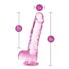 Realistyczne dildo Naturally Yours 15 cm różowe Blush