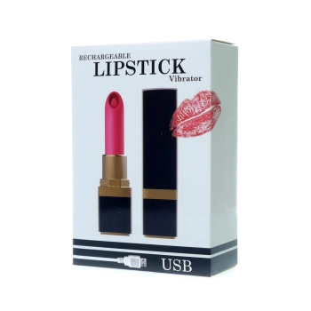 Stymulator-Lipstick Vibrator USB 10 functions