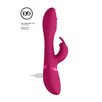 Wibrator masażer - Spinning G-spot Rabbit - Pink