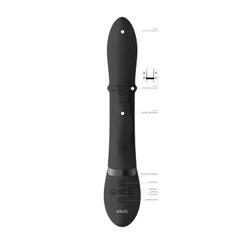 Wibrator Stymulator Punkt G Halo - Black