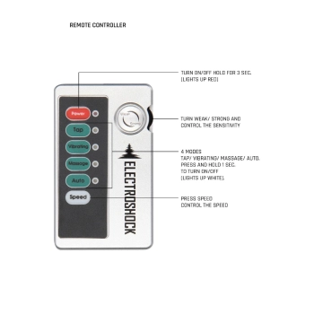 Elektrostymulator BDSM Vibrating Urethral Sounding - Black