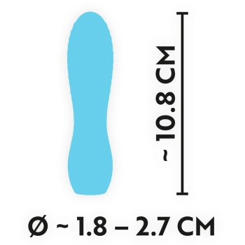 Cuties Mini Vibrator Blue 3.Ge