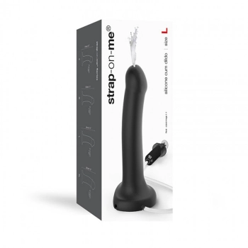 Dildo Squirting cum semi-realiste black - l - with creamy