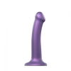 Sexowne dildo o prostym kształcie przyssawka 18 cm