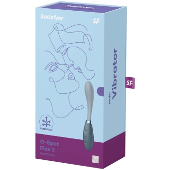 Wibrator-G-Spot Flex 3 (Grey)