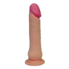 Żylasty realistyczny penis z przyssawką dildo 18cm